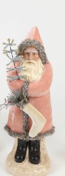 Belsnickle Santa Large Pink