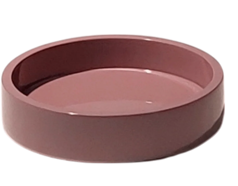 Round Tray mini-  Mauve