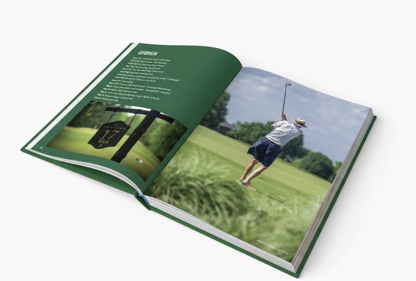 Golf Bum Coffee Table Book