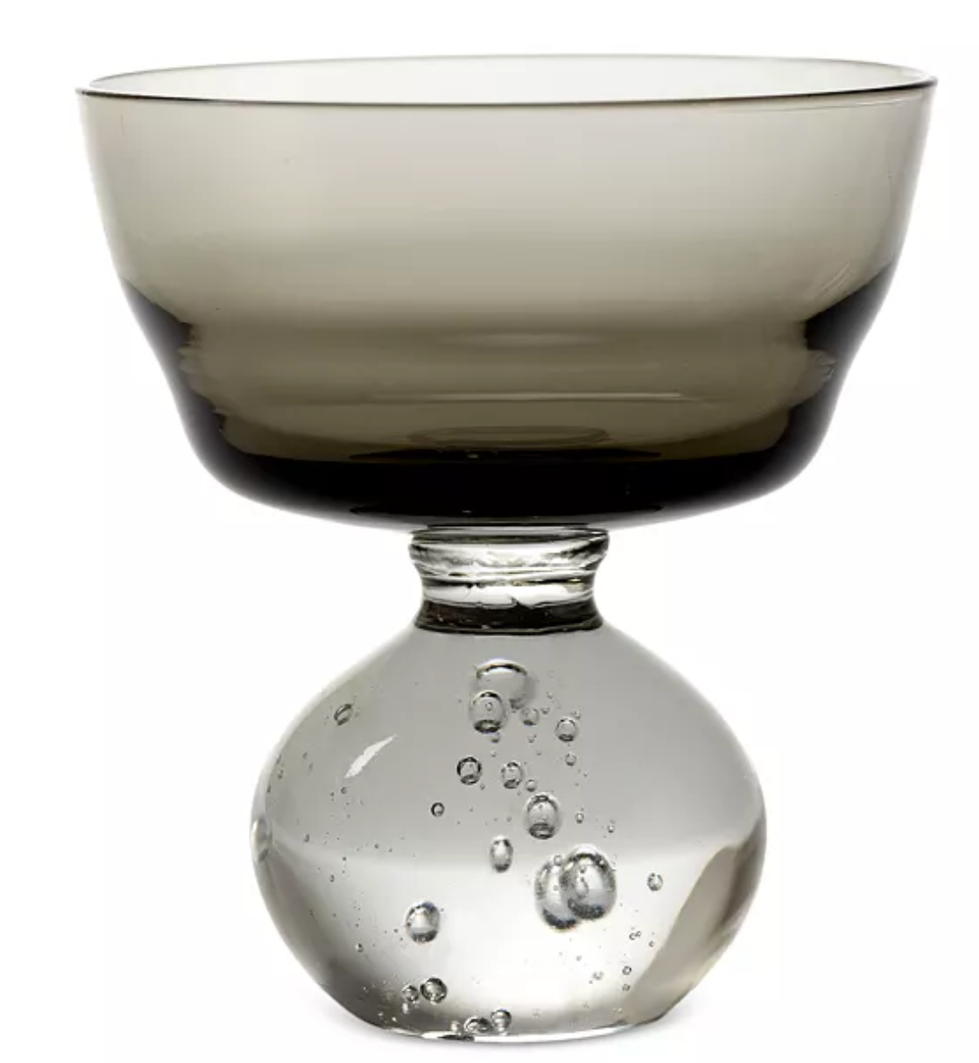 Bela Silva Eternal Snow Medium stemmed glass
