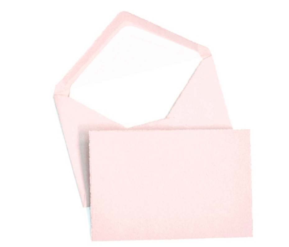 Original Crown Mill Classic Laid Deckle Edge Note Card Gold Box
