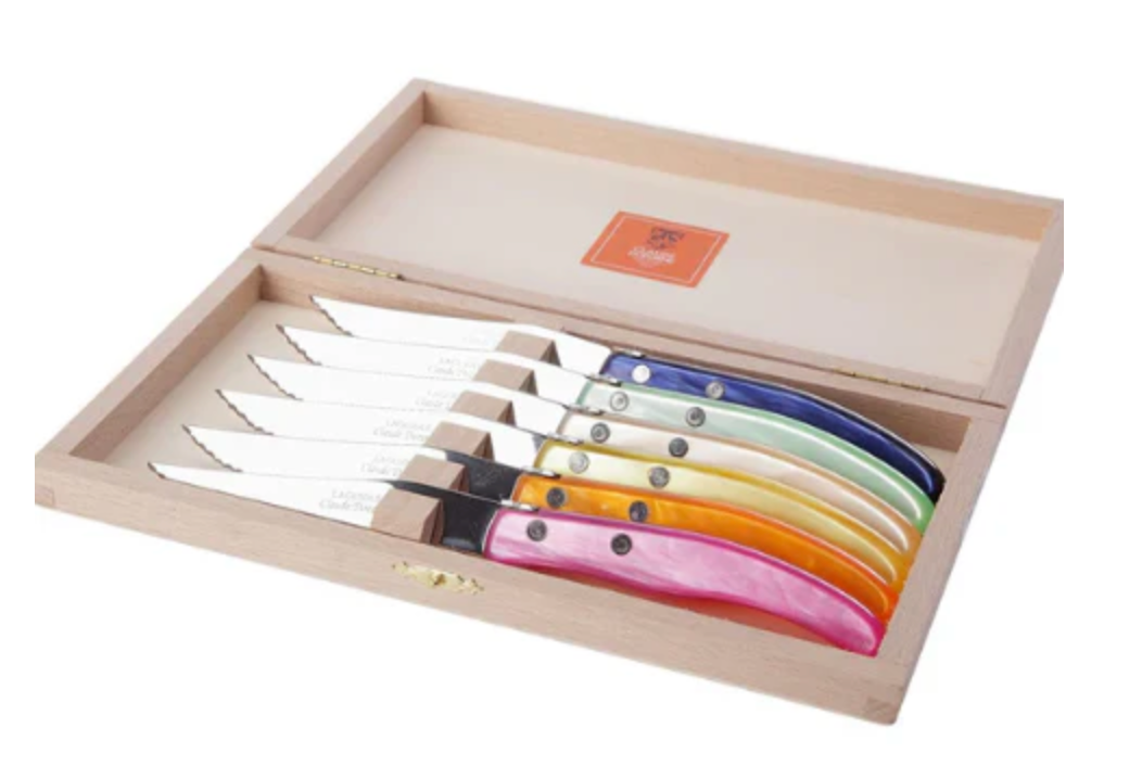 Berlingot Box of 6 Steak Knives