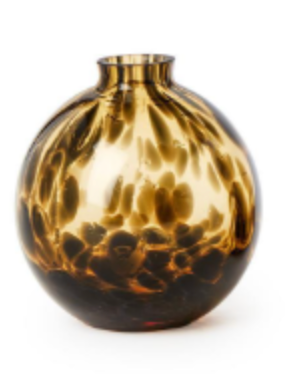 Tortoise Print Vases