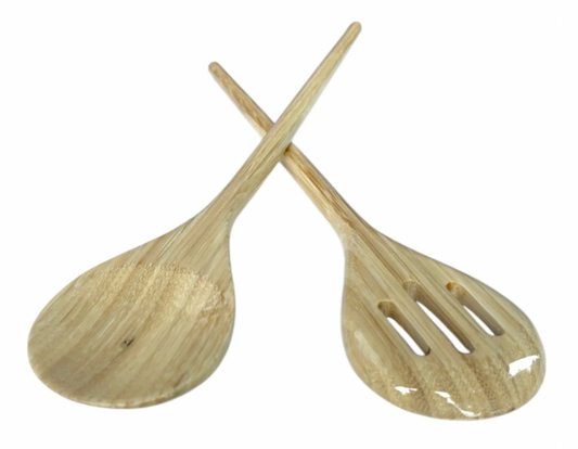 Refined Salad Server Set