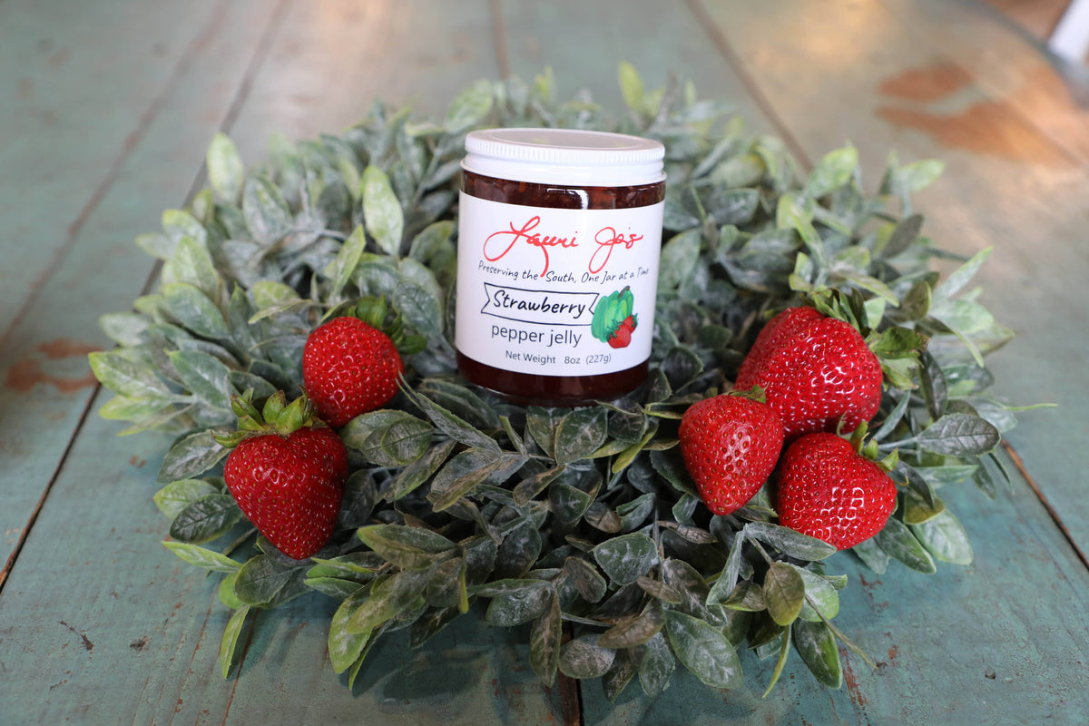 Lauri Jo's Strawberry Pepper Jelly, 8oz