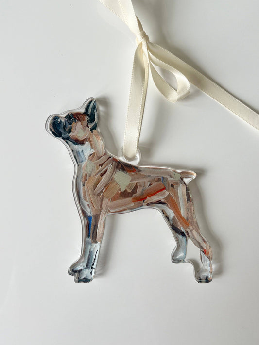 Boxer Ornament