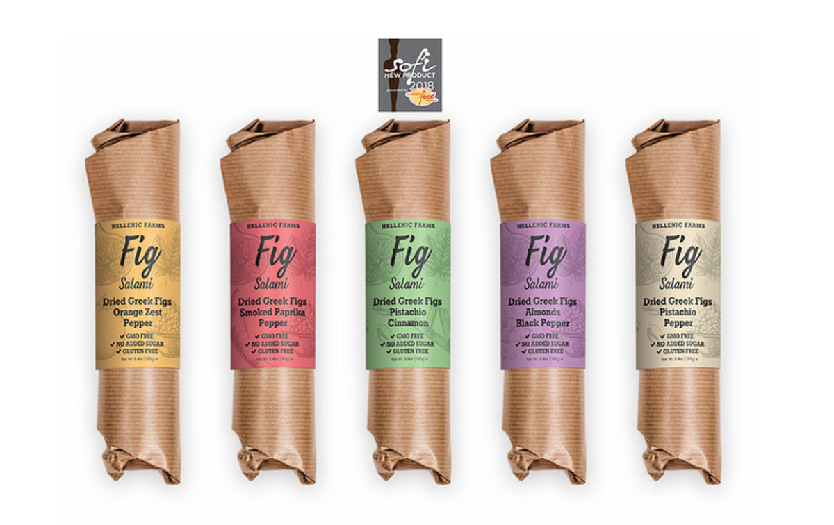 Vegan Fig Salami - Pistachio Pepper
