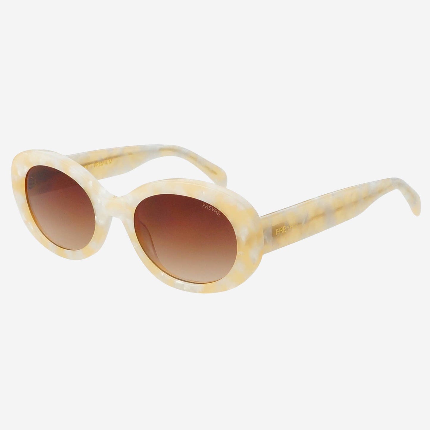 Aria Acetate Womens Oval Sunglasses