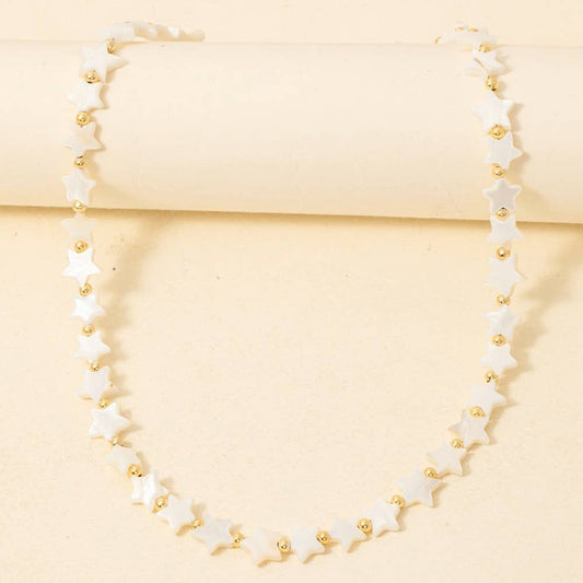 Multi Star Beaded Necklace