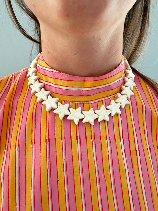 Sea Star Necklace - Large - Coconut