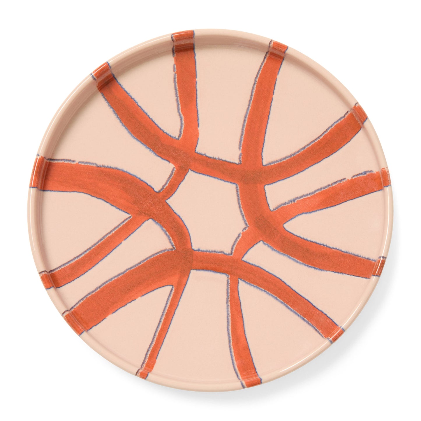 Amalfi Appetizer Plate Pink - 7.1" Diameter