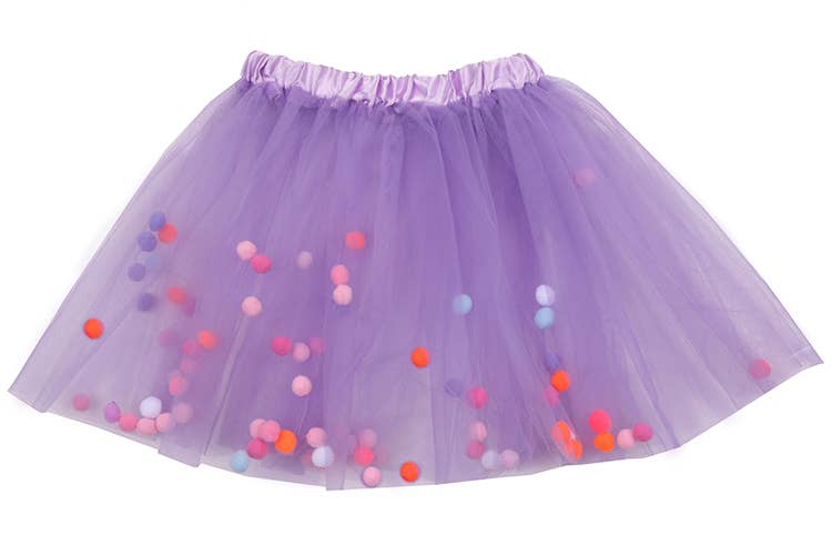 Lavender Pom Pom Tutu