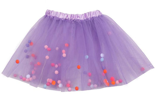 Lavender Pom Pom Tutu