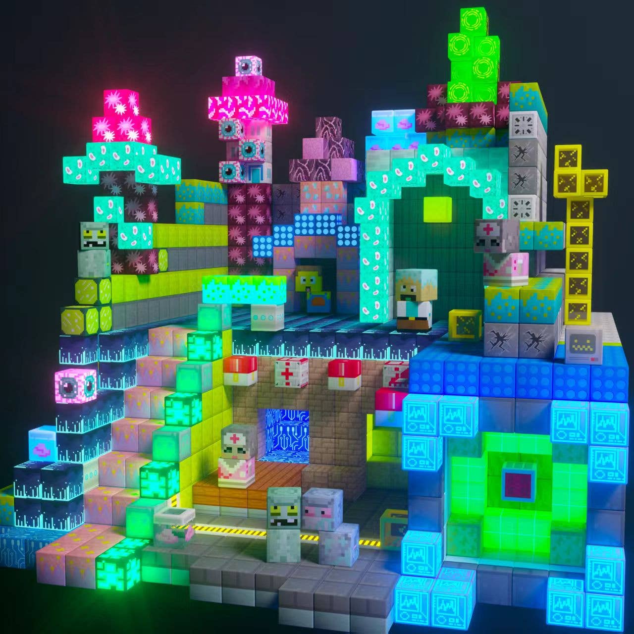 Magnetic Building Blocks