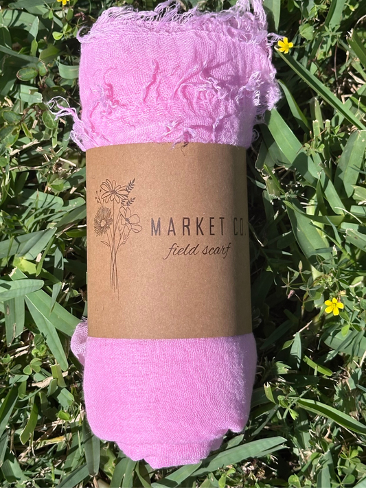 Gauze Scarf - Peony
