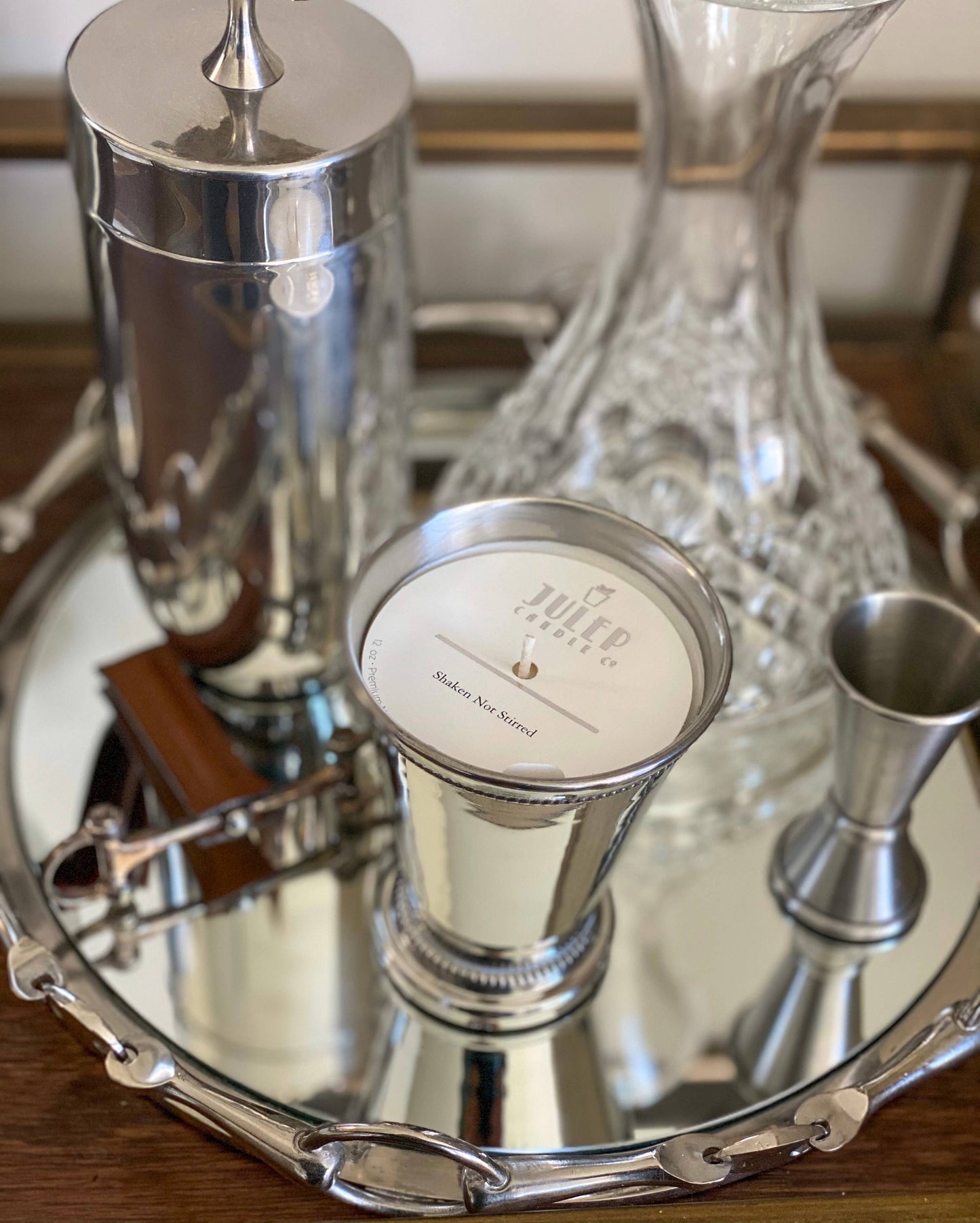 Shaken Not Stirred Julep Candle