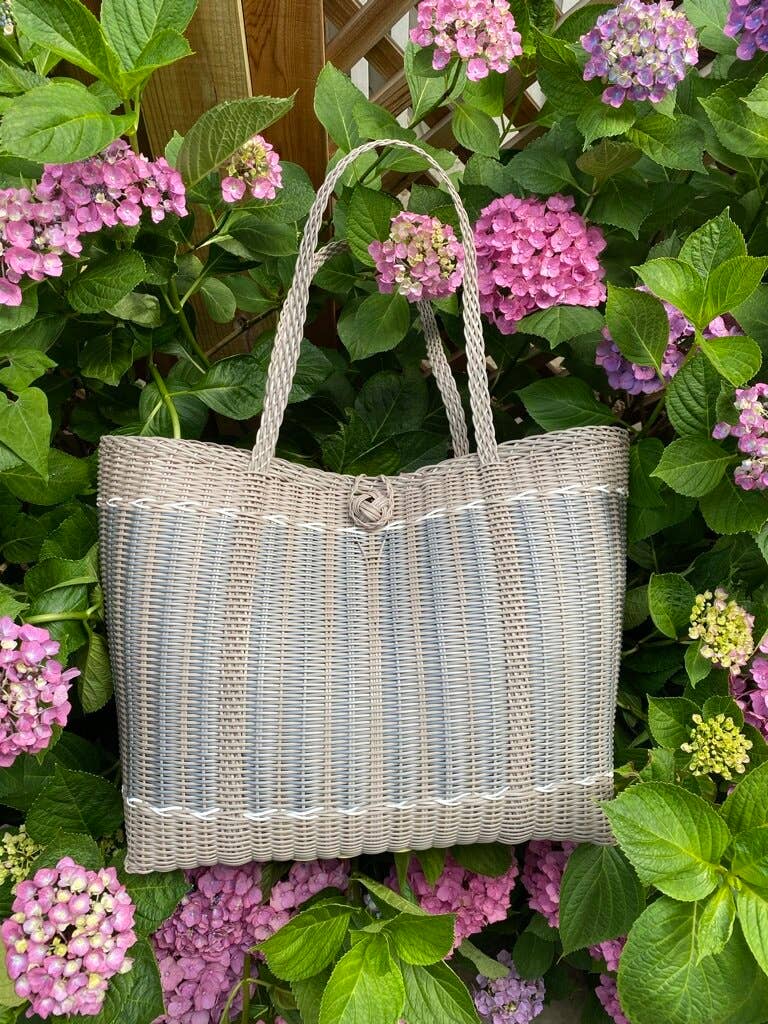 Medium, Guadalupe in Putty + Silver