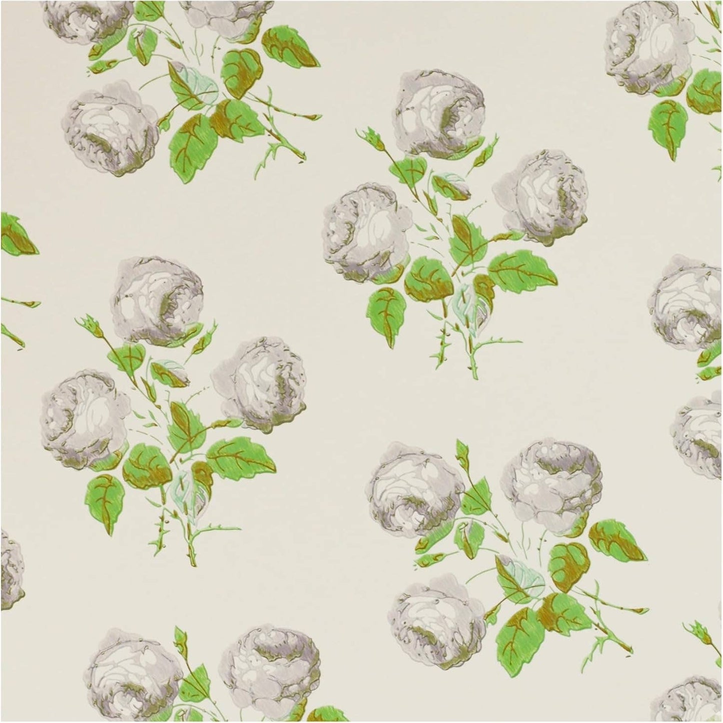 Bowood Gray Rose Cocktail Napkins