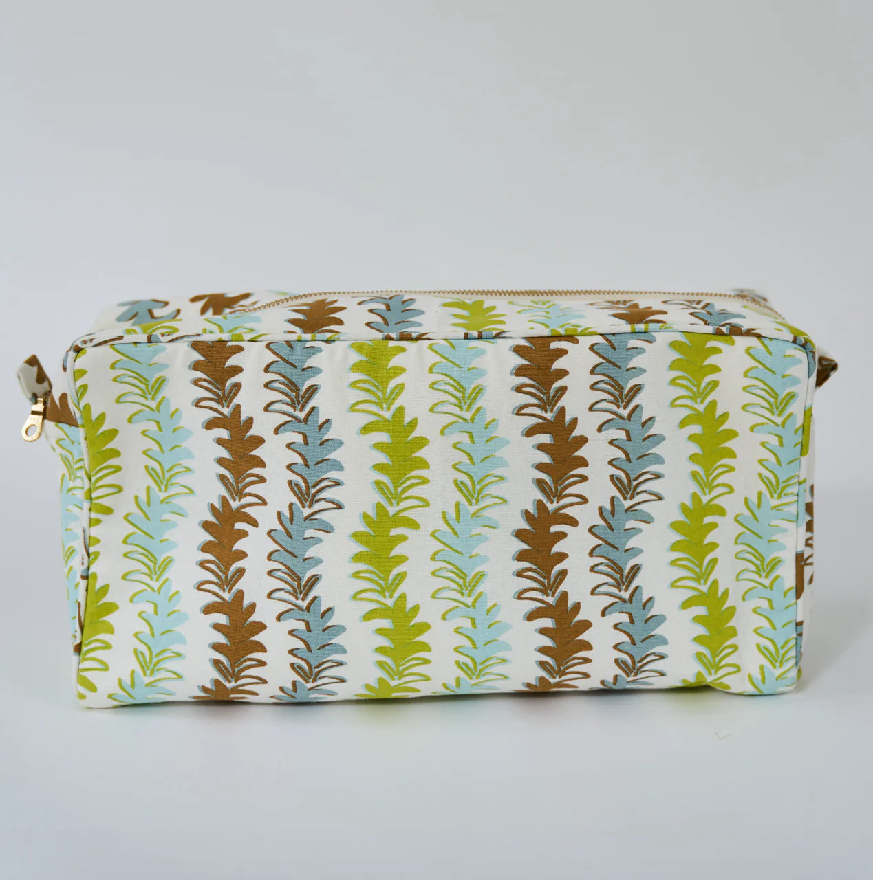 Leyla Cosmetic Bag-Lime Regular