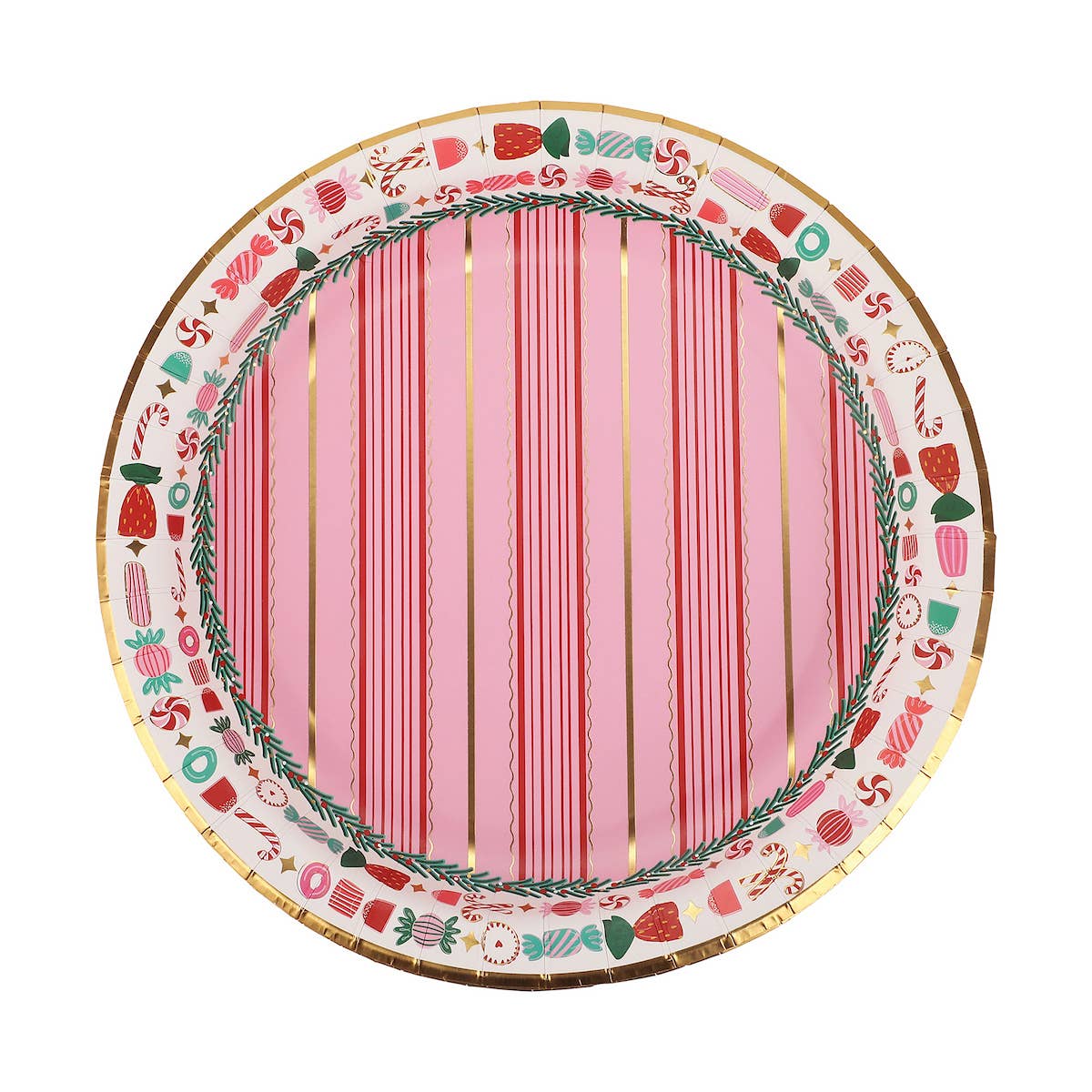 Peppermint Party Dinner Plate