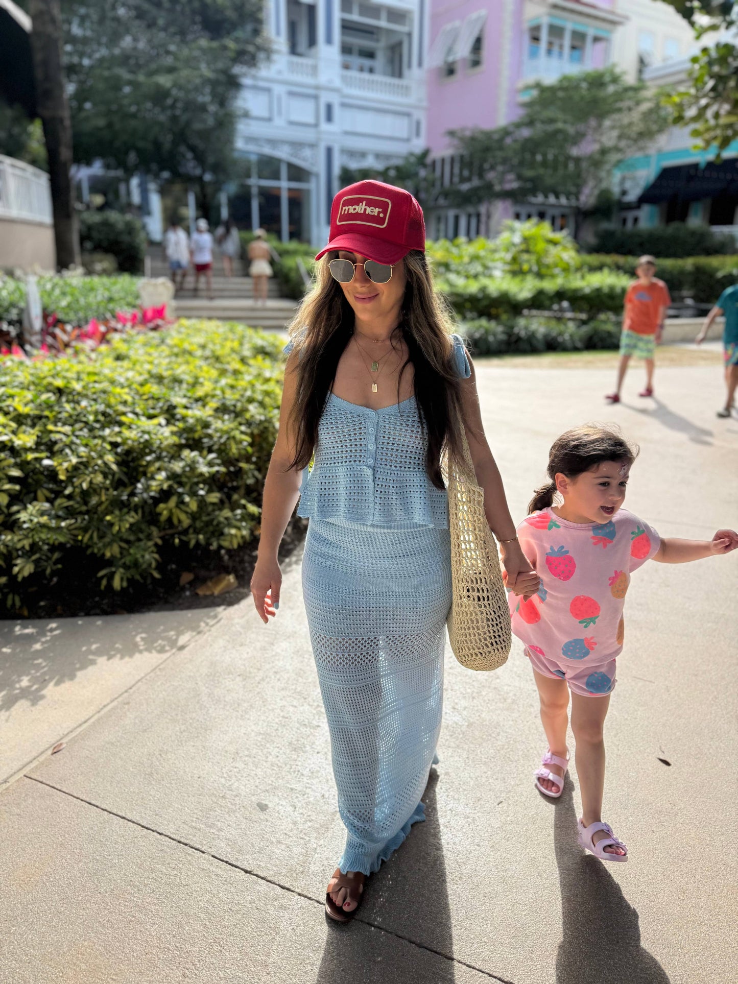 Mother Patch Trucker Hat - Red