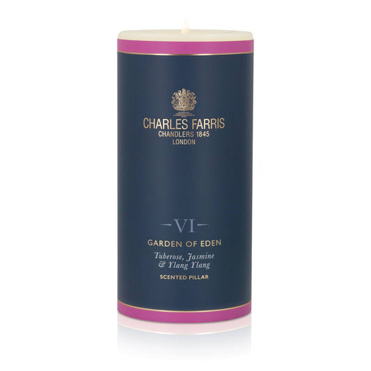 VI Garden of Eden Scented Pillar Candle