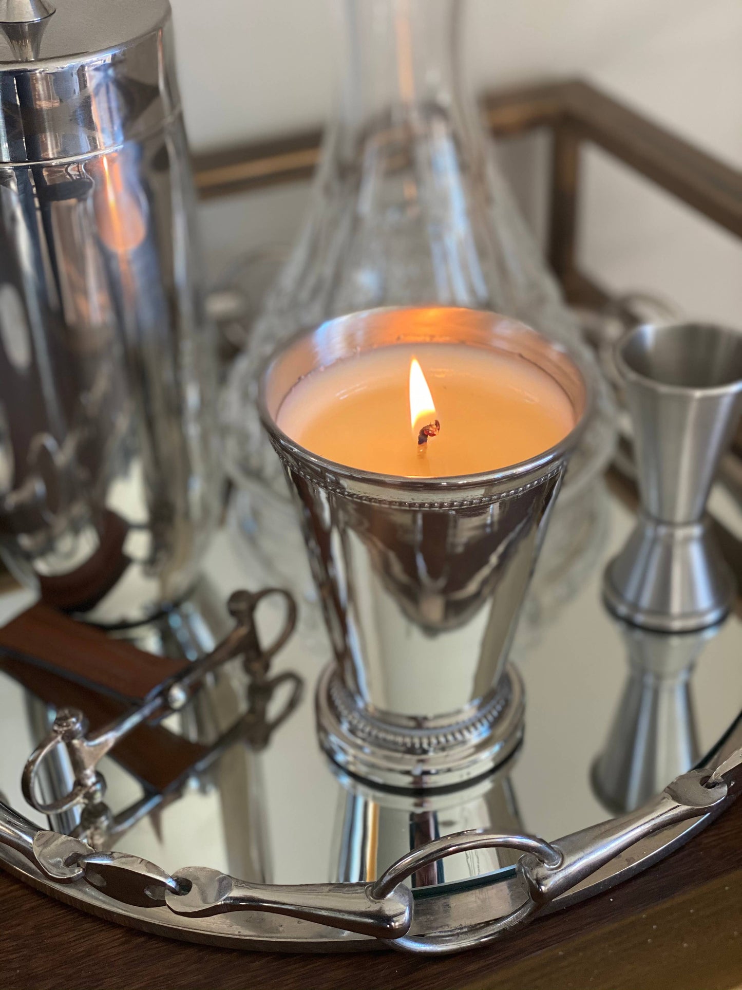 Shaken Not Stirred Julep Candle