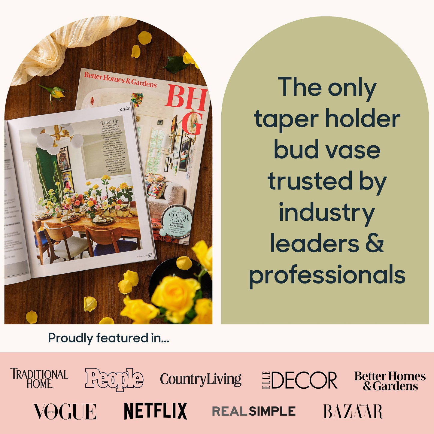 Base Vase 3-Pack (Sea Glass Edition)