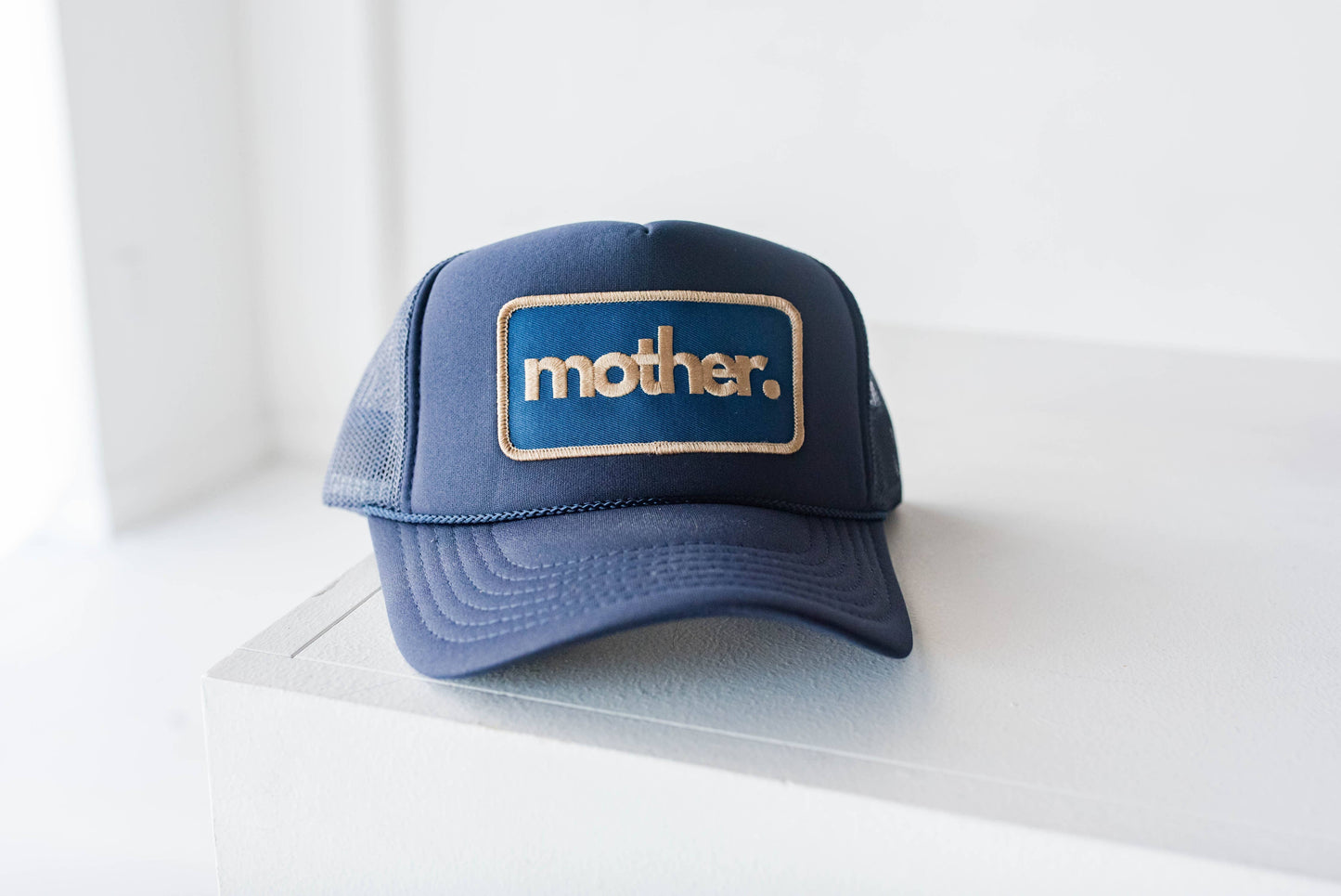 Mother Patch Trucker Hat - Navy