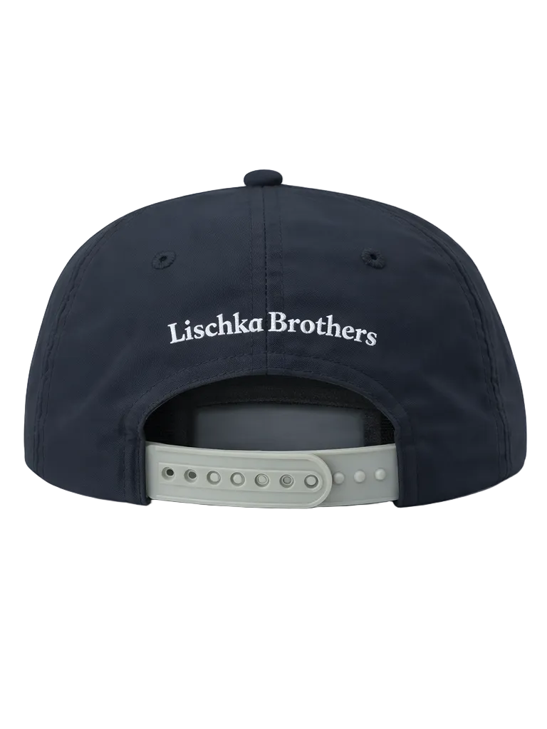 Black Drum Rope Cap, Black