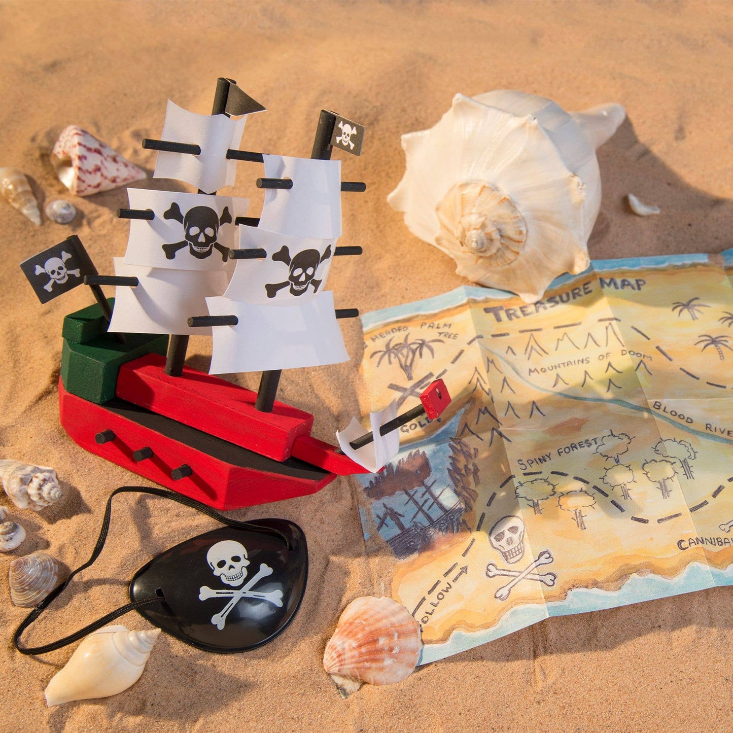A Tin Pirate Ship