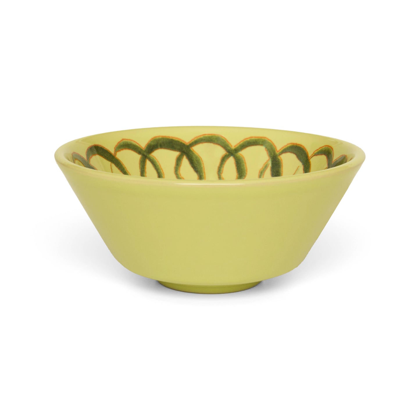 Amalfi Berry Bowl Lime - 4.5" Diameter - 6.4 fl oz