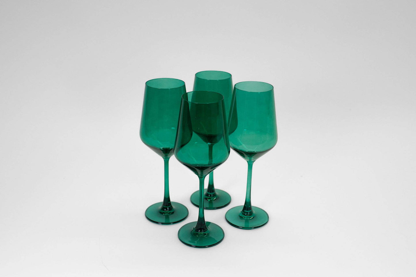 Emerald Green - Colored Wine Glass