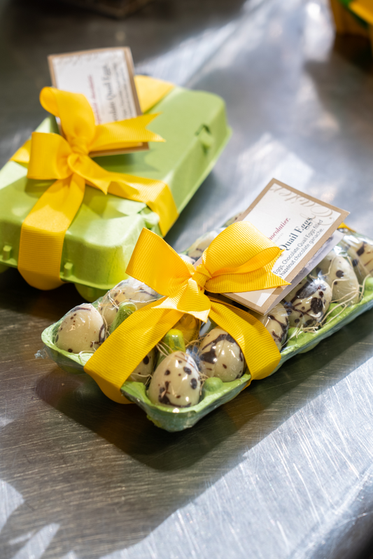 18 Eggs - Chocolate Quail Eggs