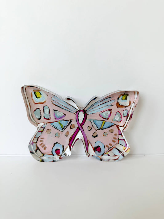 "Butterfly of Hope II" acrylic