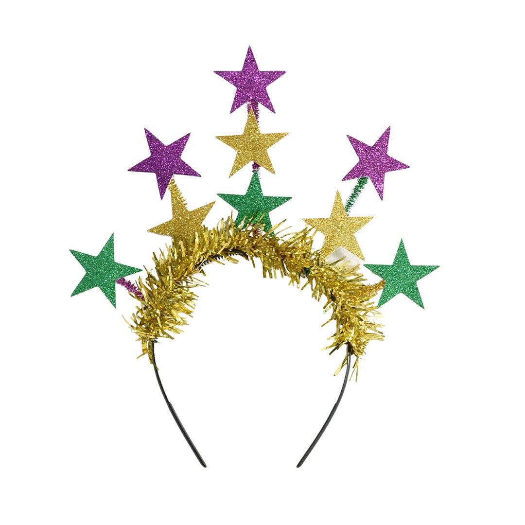 Star headband mardi gras