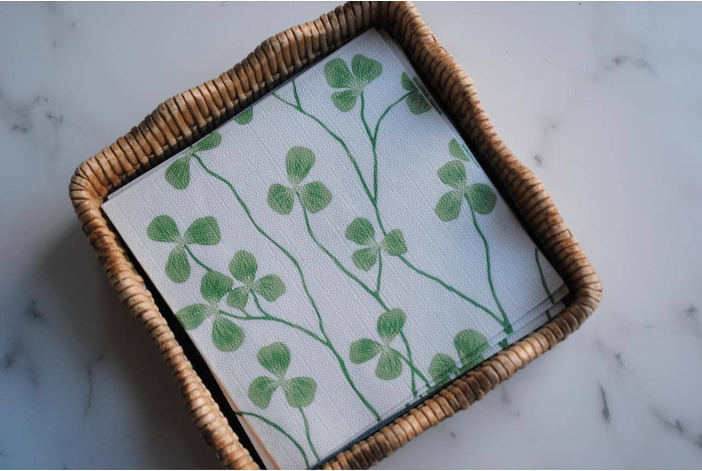 Lucky Clover Cocktail Napkins