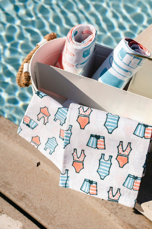 Tea Towel - Popsicles, Saltwater & Melon
