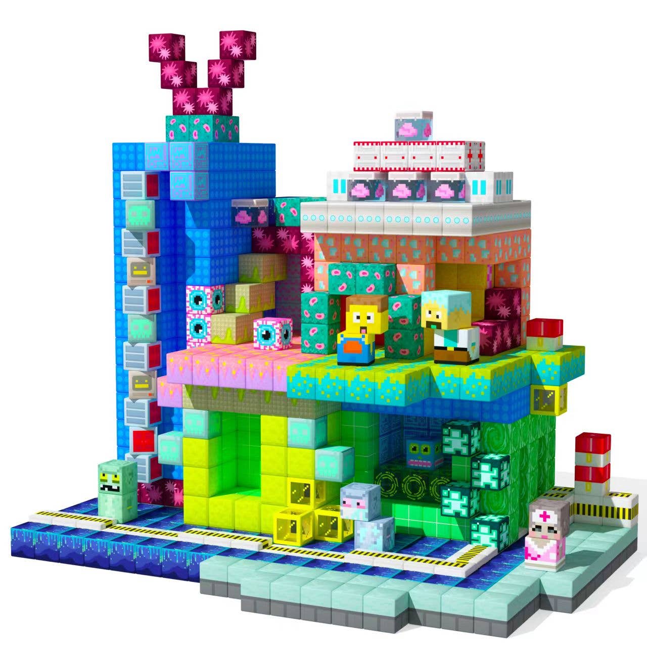 Magnetic Building Blocks