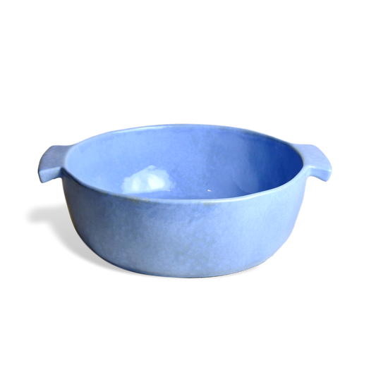 Cozina Blue Round Baker