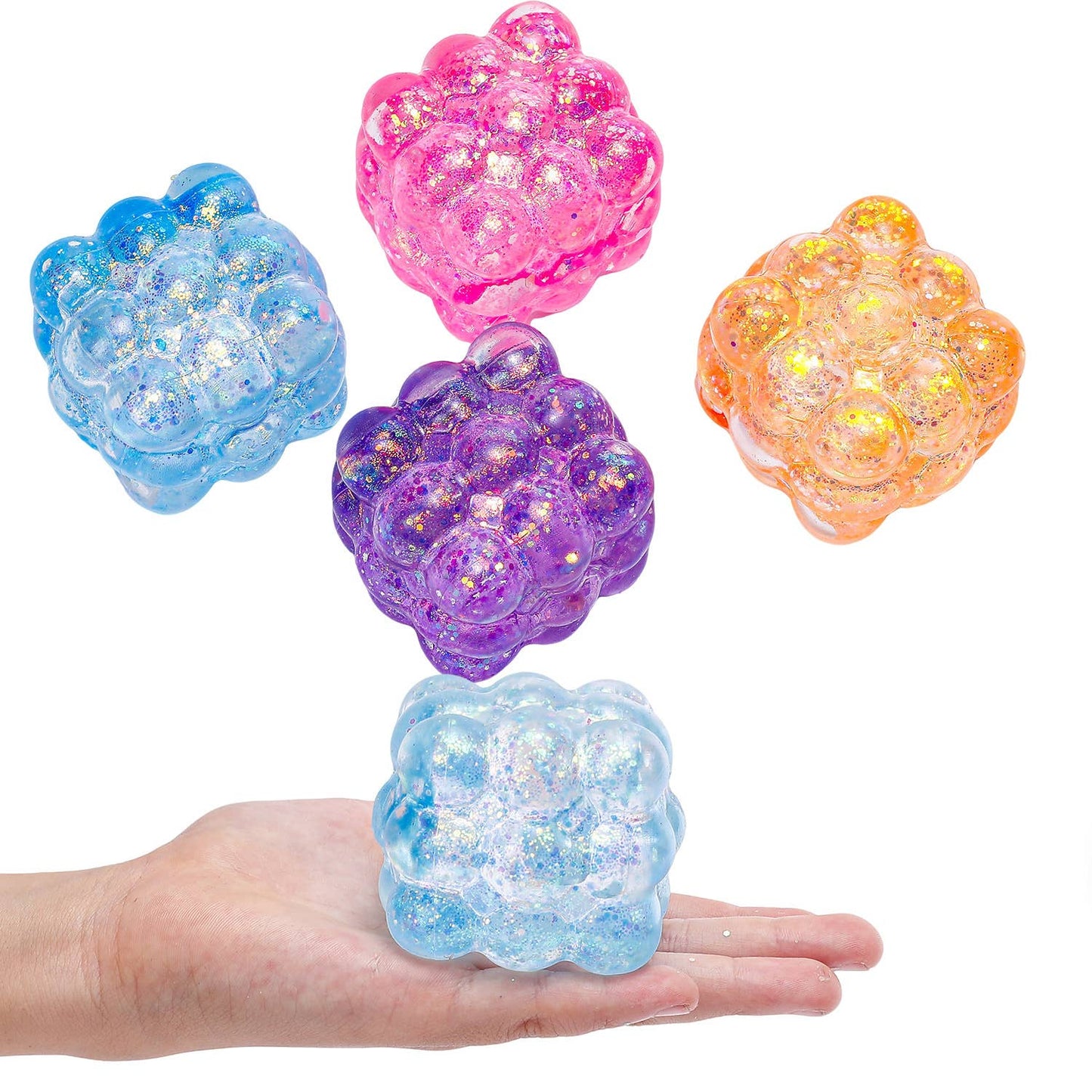 Glitter magic cube Squishy