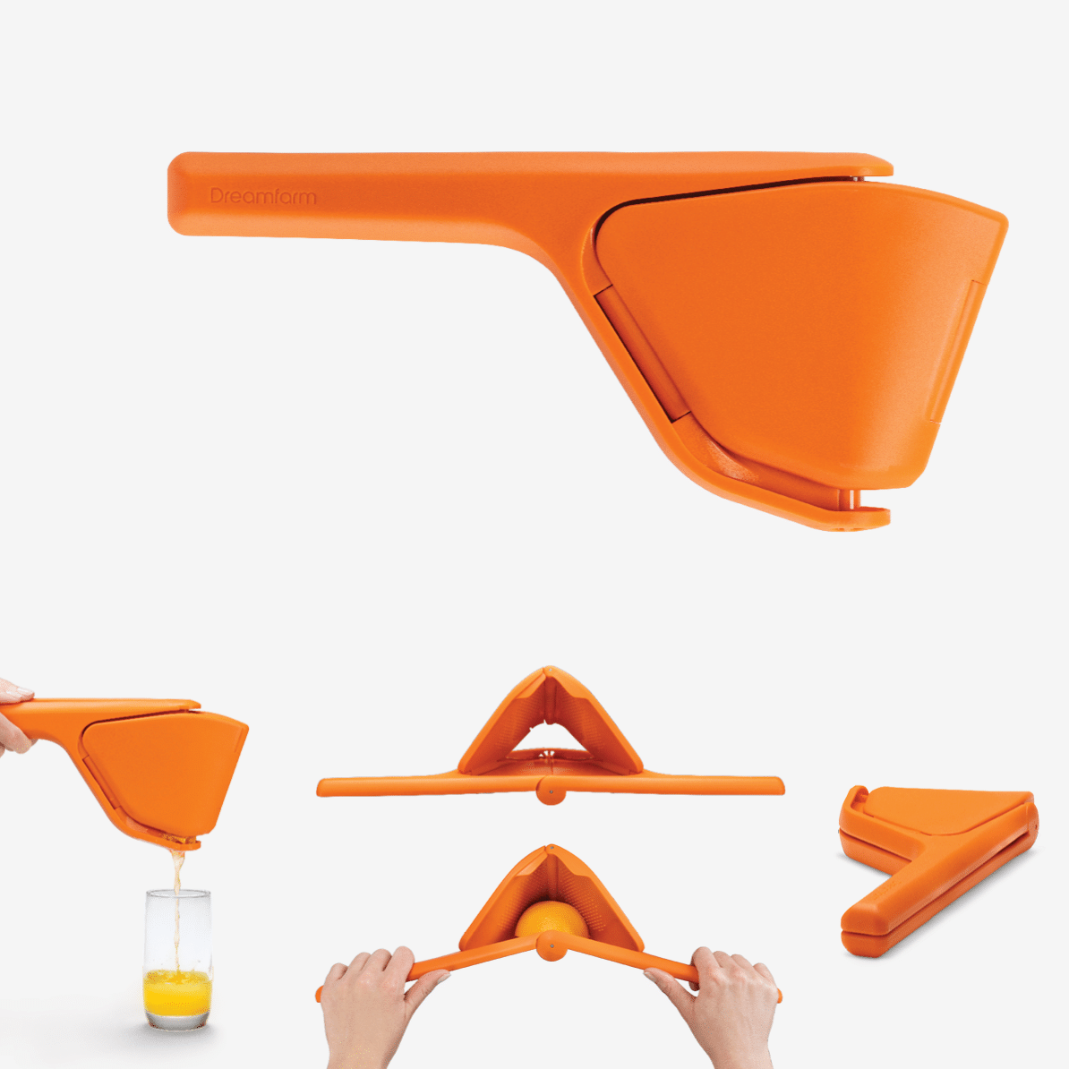 Fluicer® - Fold Flat Easy Citrus Juicer
