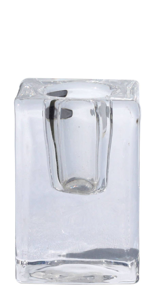 Glass Candle Holders | Clear