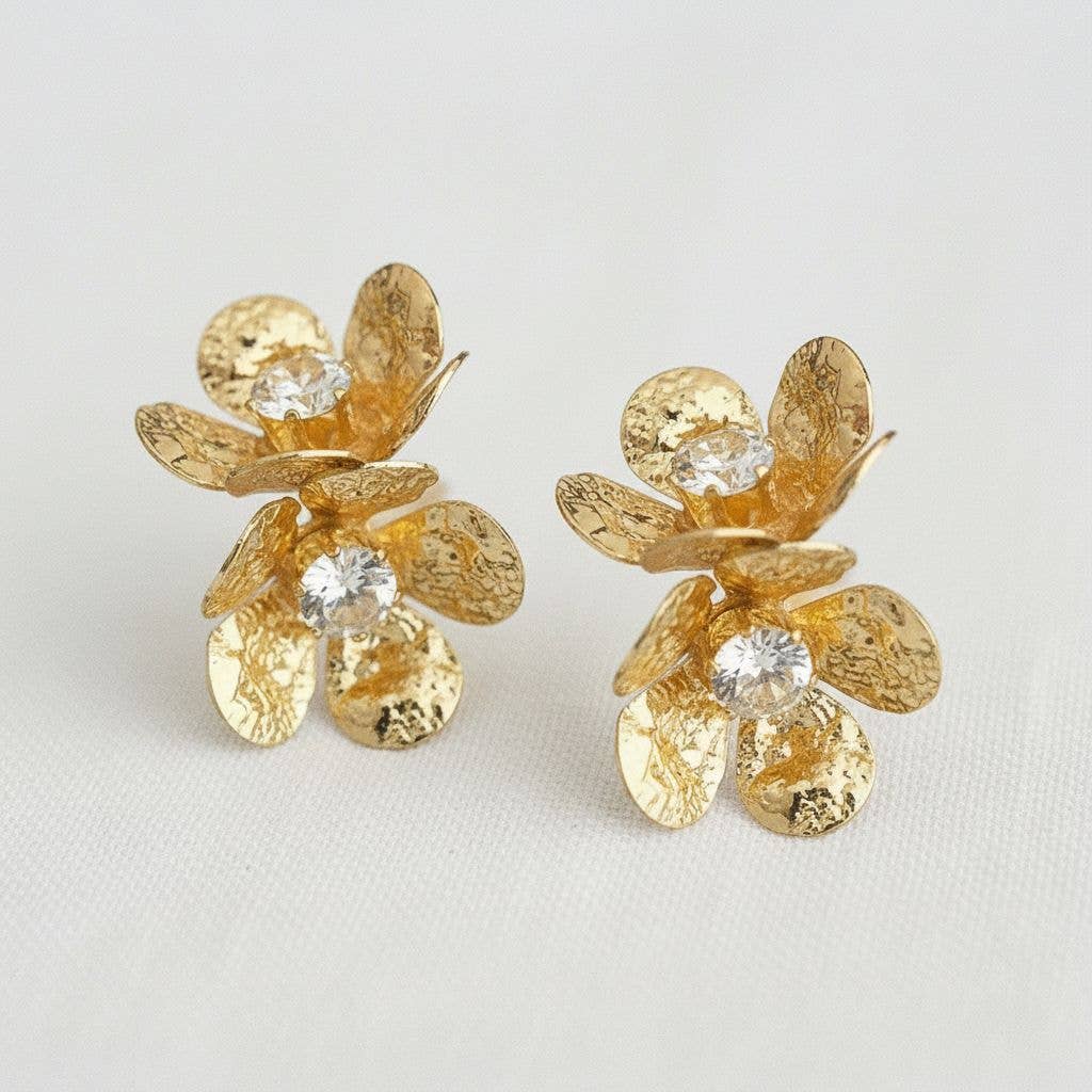 Flower Stud Earrings