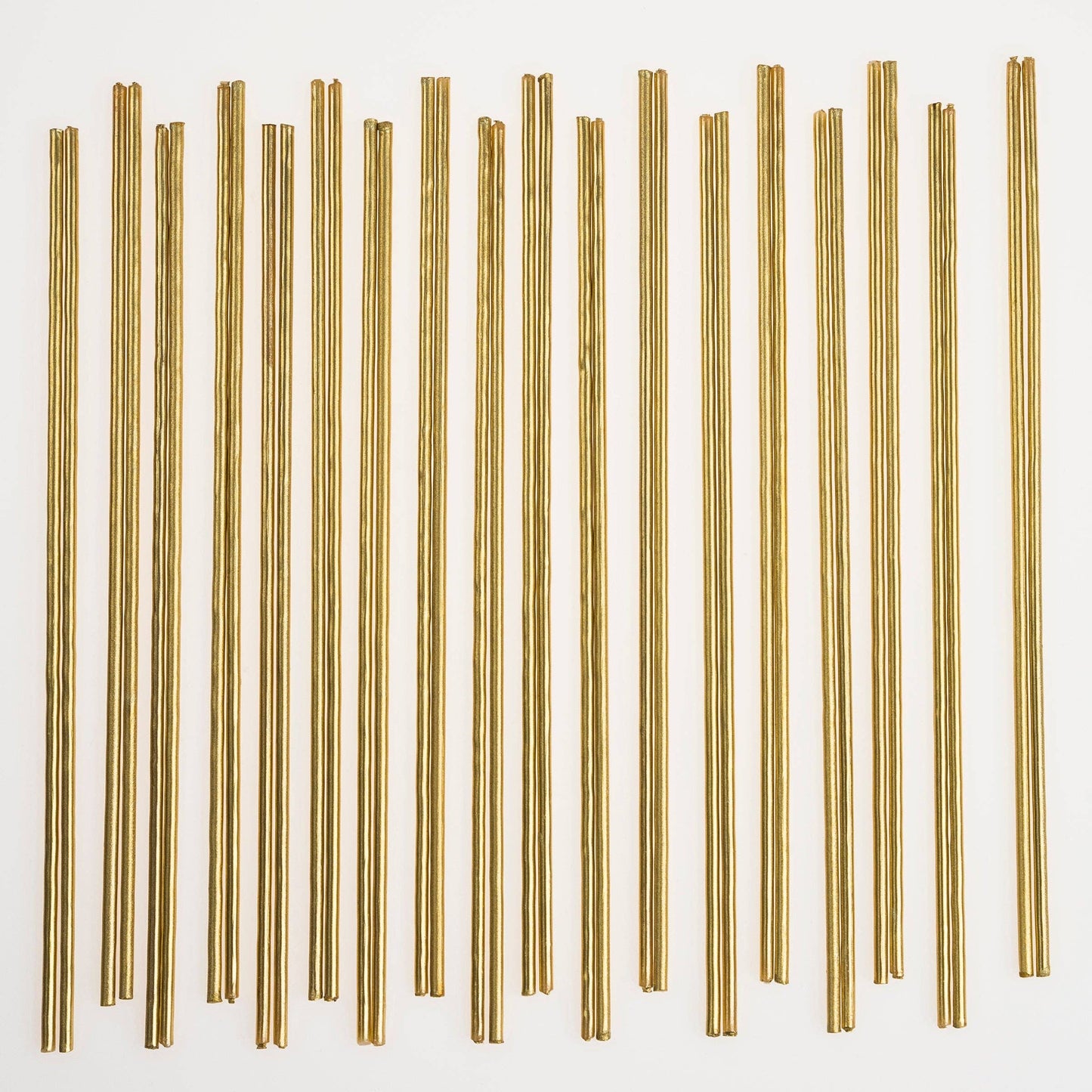 Super Skinny Gold Candles