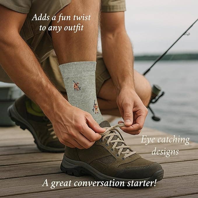 The Frustrated Fisherman | Socks