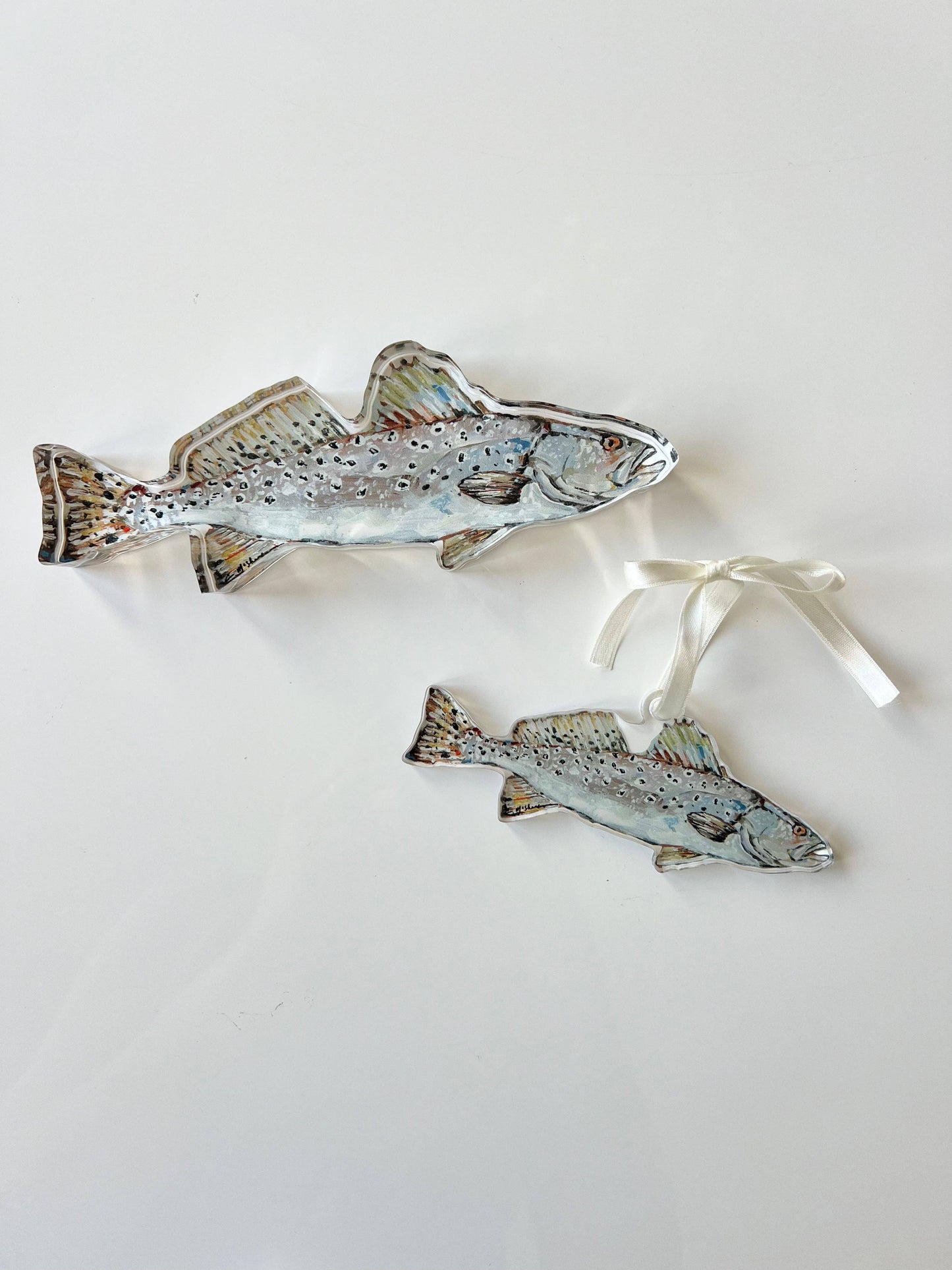 "Speckled Sea Trout" ornament