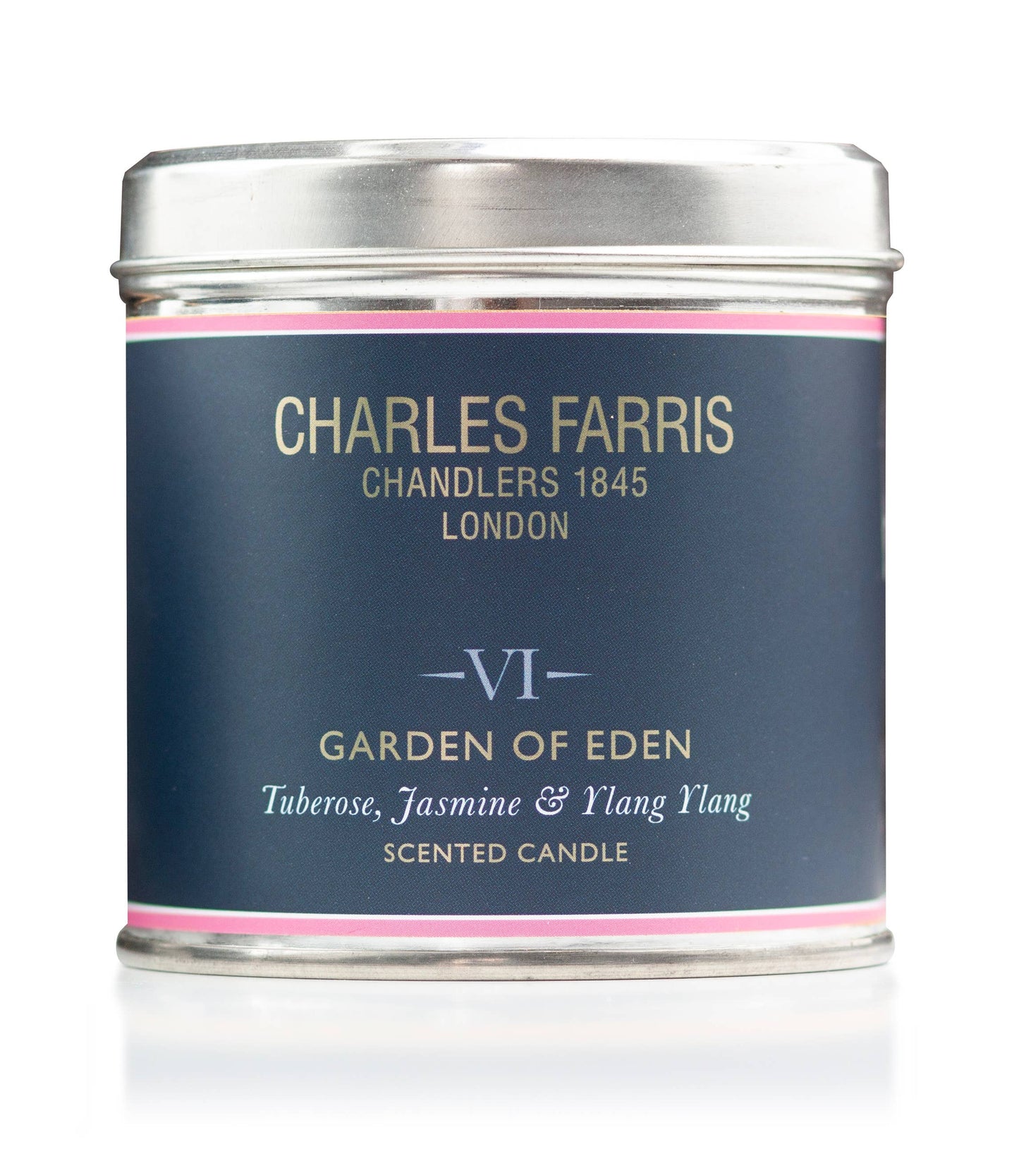 VI Garden Of Eden Tin Candle