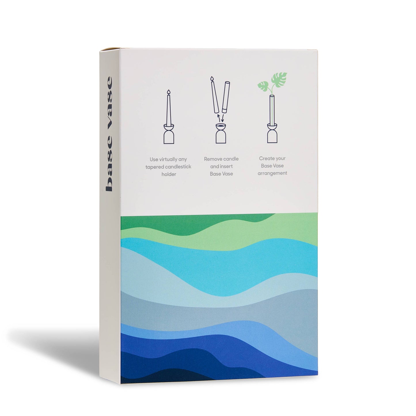 Base Vase 3-Pack (Sea Glass Edition)
