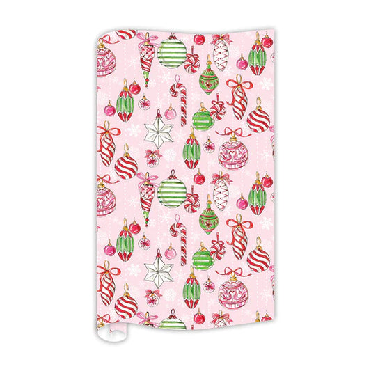 Wrapping Paper-Pink Peppermint